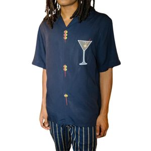 เสื้อเชิ้ตใส่สบายพิเศษผ่อนคลายทำจาก100เปอร์เซ็นมีคอปกตั้งแคมป์ใช้ได้ทุกเพศและแขนยาว - Product Image 2