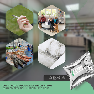 מסיר ריחות פולימרי ירוק, יעיל לריחות טבק, חיות מחמד, דגים ולחות, מסיר ריחות איכותי - Product Image 3