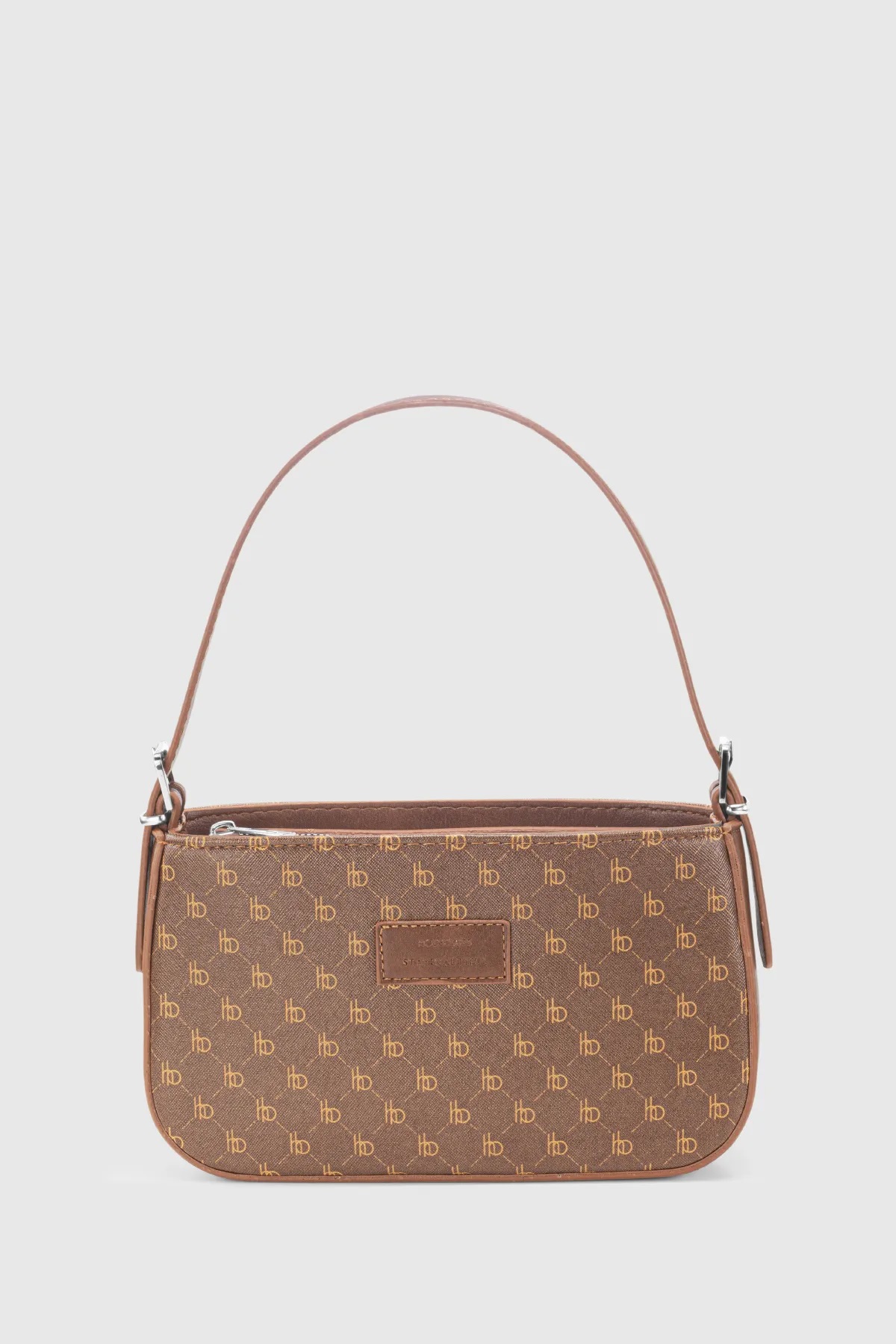 Brown Logo Pattern