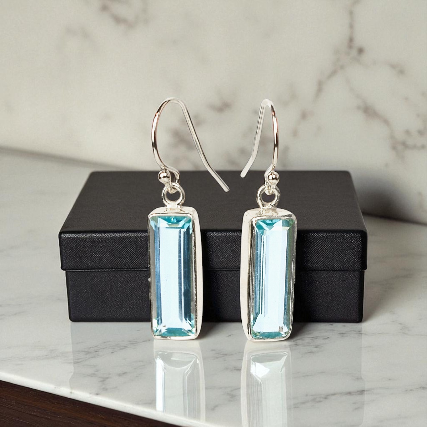 Blue Topaz Silver