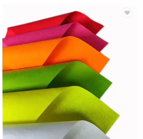 Hoge Kwaliteit Vilten Vel Kleurrijke Niet-Geweven Stof Synthetisch Vilt 100% Polyester Op Maat