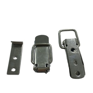 Mini pestillo de cerrojo de acero inoxidable directamente de fábrica, pestillo de palanca con resorte para equipos industriales - Product Image 6