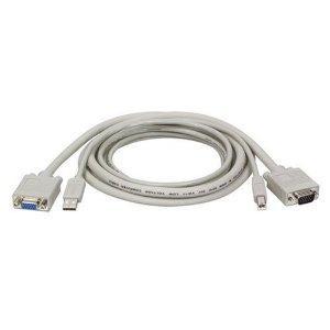 Tripp Lite 10英尺Kvm交换机通用串行总线电缆套件，适用于Kvm交换机B006-vu4-r - Product Image 1