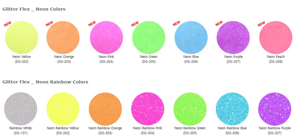 Various colors