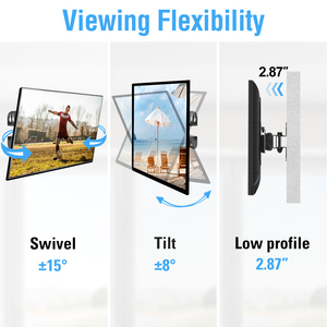 MOUNTUP <strong>TV</strong> Holder Single Stud Perfect Center <strong>Design</strong> Most 13-32 Inch LED LCD OLED <strong>TVs</strong> <strong>Mount</strong>