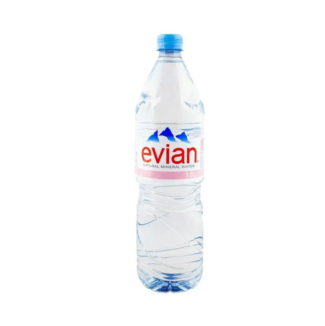 Evian 75CL PET botella a granel francesa agua mineral