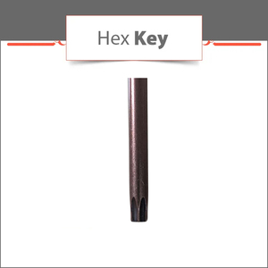 กุญแจหกเหลี่ยม M2.5-M6กุญแจอัลเลนสีดำสำหรับซ็อกเก็ตชุดกุญแจสกรู - Product Image 5