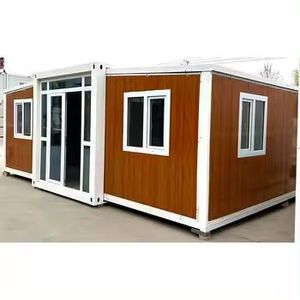 米国20フィート40フィート拡張可能な配送コンテナハウス、2ベッドルームタイプキャビネットキッチン住宅用トイレ-オールインワンユニット格安