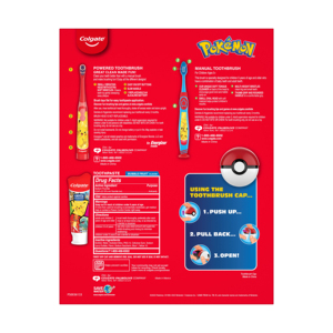 The Colgate <strong>Kids</strong> Pokemon Toothbrush Features <strong>Beloved</strong> Characters for Engagement