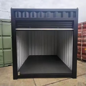 מיכל משלוח עמיד 10ft פלדה ומכל למכירה ארוגה מאובטחת בית חנות פתרונות אחסון מהיר משלוח מהיר