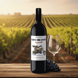Como UNA Moto, màu đỏ bán ngọt, tempranillo 100%, rượu vol 12%, varietal Tây Ban Nha, 0,75lt, từ castilla La Mancha. - Product Image 6
