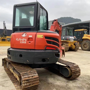Máquina excavadora de excavadora Kubota de 18KW y 3 toneladas, bastante usada,/Mini excavadora de orugas de Francia a la venta - Product Image 6