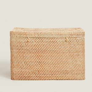 Wholesale Big Rattan <strong>Trunk</strong> and Chest Box <strong>Cheap</strong> Price Customizable Sizes Strong Wicker Storage <strong>Trunks</strong> - Product Image 2