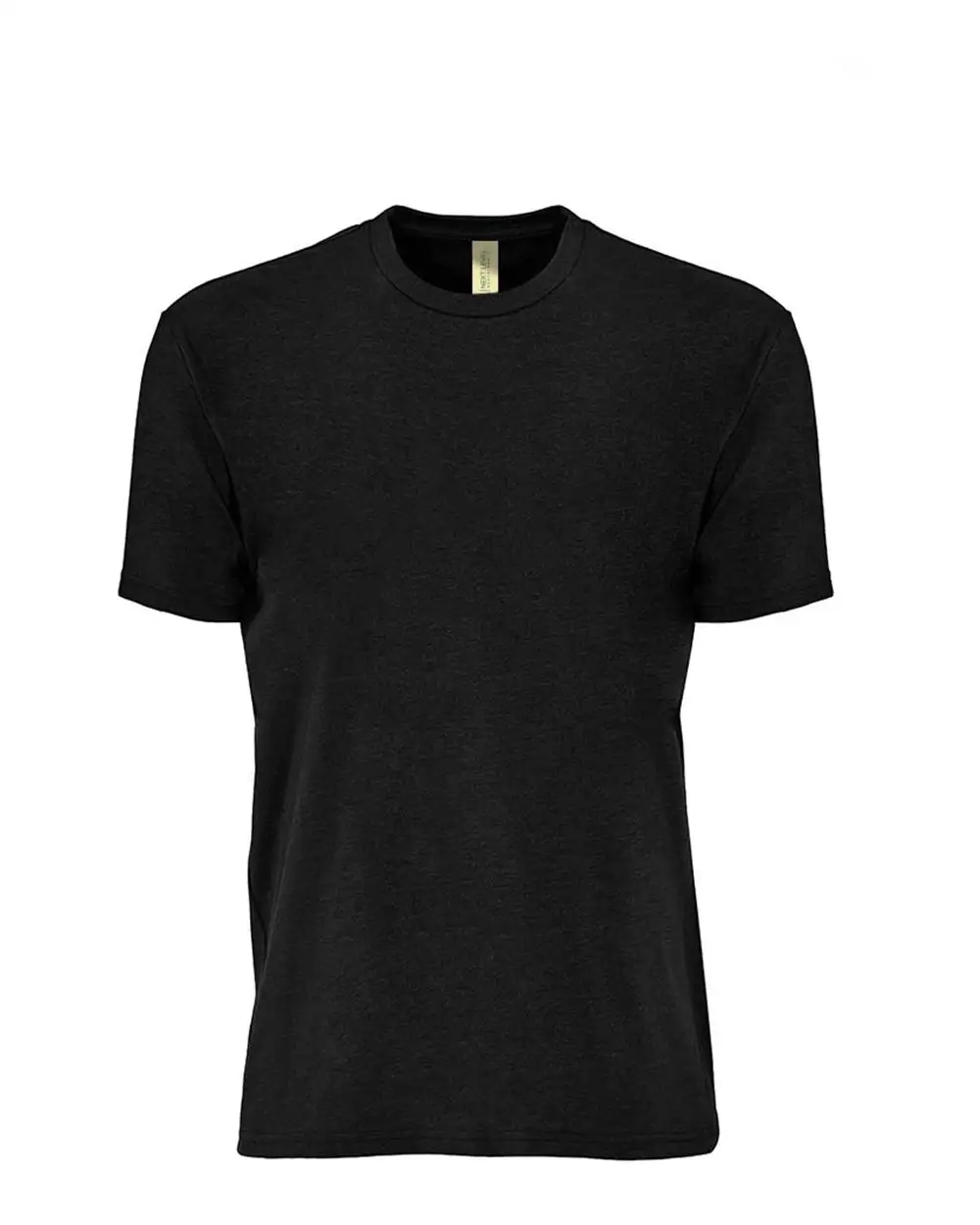Tingkat Berikutnya 4210 uniseks Eco Performance T-Shirt hitam Heather dengan cetakan Logo kaus sejuk untuk pesanan besar