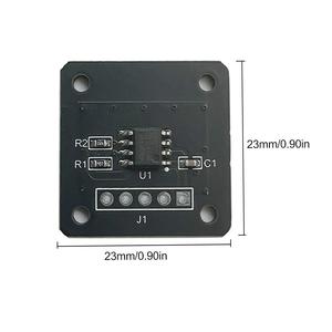 Codificador magnético MT6701 Módulo de sensor de medición de ángulo de inducción magnética 14bit alta precisión en lugar de AS5600