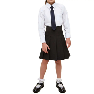 定制设计夏季小学校服衬衫学生裙和衬衫儿童校服
