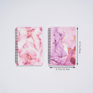 跨界热爆加厚笔记本A5侧翻线圈笔记本记事本便携日记本 - Product Image 4