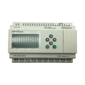 Rievtech Sms PLC PR-24DC-DA-R Programmier bare Logik steuerung Intelligente Steuerung Automatisierung plc Preis hmi Steuerung - Product Image 5