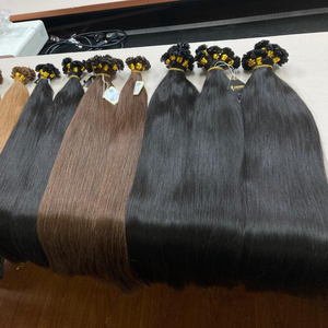 למעלה איכות Flattips Prebonded אדם רמי לציפורן מיושרת שיער הרחבות גלם שיער לאורך זמן