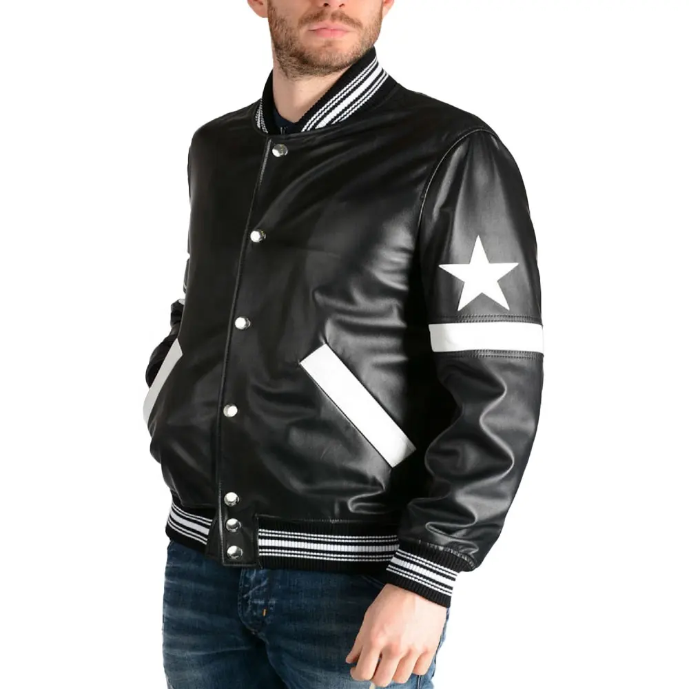 Reasonable Price Mens Stylish Moto Riding Motorbike Leather Jacket Windproof Racing Motorbike Leather Jacket for Men Cheap Price