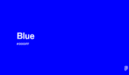 blue