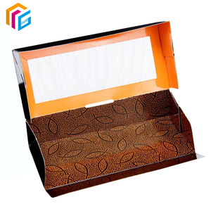 การพิมพ์ที่กำหนดเองอาหารเกรดกระดาษเคลือบทิ้ง Takeaway กล่องซูชิที่มีหน้าต่าง - Product Image 4