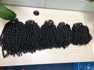 Cambodian Raw Human Hair 100% Virgin Hair Extension Bundle <strong>Same</strong> Cuticle Aligned Straight Wavy Curly Texture Grade 8A Lace - Product Image 5