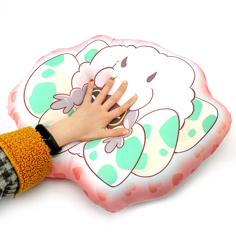 Vograce Custom Printed Super Soft Niedliche Anime Muster Kuscheltiere und Plüschtiere Unregelmäßiges Wurf kissen Plüschtiere