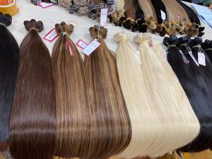 Wholesale Double Weft Hair Weave <strong>Bundle</strong> 100% Straight <strong>Bundles</strong> 100g Each European Quality From 6'' to 30'' - Product Image 2