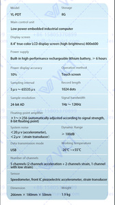 Probador de carga dinámica de alta tensión PDA Probador de integridad Analizador de conducción de pilotes - Product Image 6