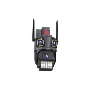 Dakang 8mp Ip Network <strong>Camera</strong> Outdoor Ptz Three Lens Cctv <strong>Camera</strong> Auto Tracking <strong>Camera</strong> - Product Image 1