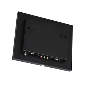 Cctv Security Surveillance Camera <strong>Monitor</strong> 12 Inch Metal Shell <strong>Lcd</strong> <strong>Monitor</strong> Full Screen Vga <strong>Bnc</strong> <strong>Input</strong> for Home Industrial
