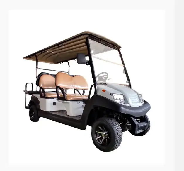 2024 produk baru kedatangan baru 4 6 8 tempat duduk elektrik golf carts kendaraan utilitas off road kereta golf carts listrik untuk dijual