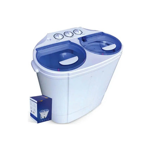 Best Seller Portable Compact Mini <strong>Double</strong> Washer 13 Lbs Capacity with Automatic Wash and Spin Cycle Built-In Gravity Drain - Product Image 1