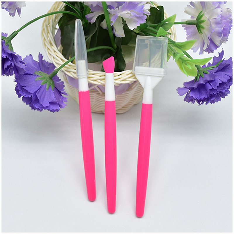 3pcs exhaust needle/rose red