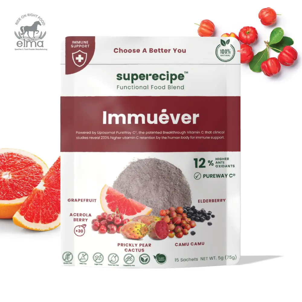 Etiqueta privada OEM Acerola jugo de cereza alta vitamina para mejorar la inmunidad extracto de fruta en polvo listo para beber