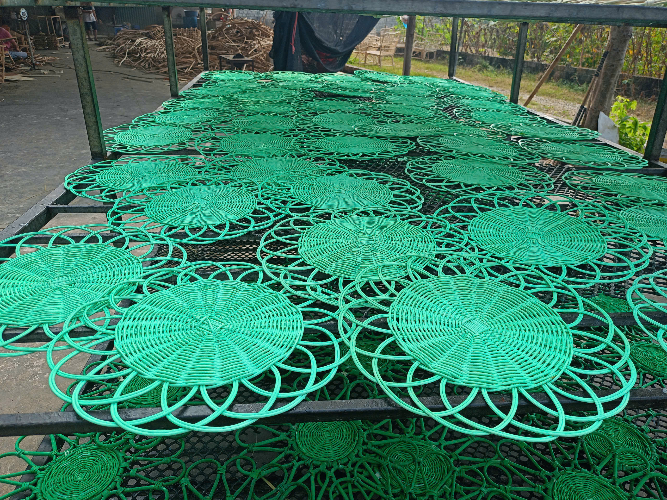 สีเขียว