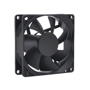 WELLSUNFAN 12v DC 8025轴向无刷冷却风扇80X80x25mm高气流低噪音，用于计算机机箱冷却 - Product Image 3
