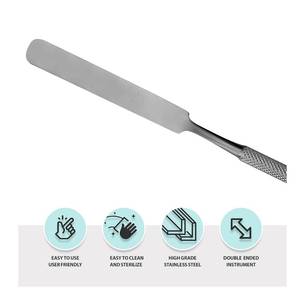 Micro Lab Spatula Sampler Set <strong>Clay</strong> and Sculpting Tools Stainless Double Ended Multi-Purpose <strong>Mixing</strong> Filling Spatulas Tweezer - Product Image 3