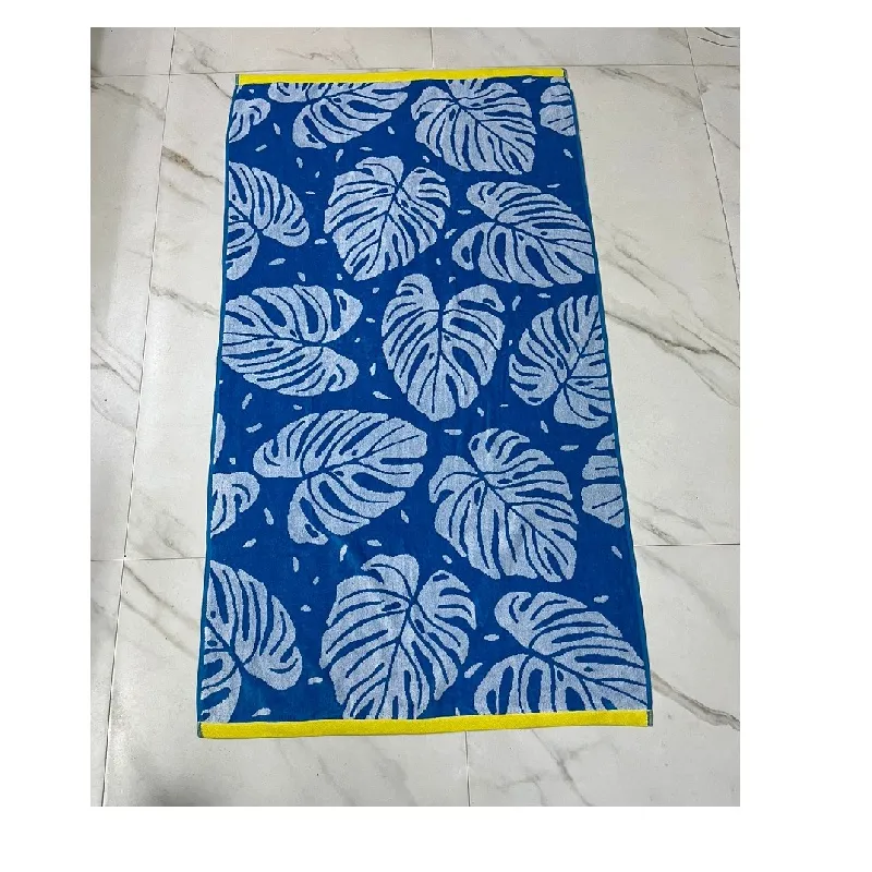Asciugamano stampato in tessuto di cotone 100% di migliore qualità dimensioni 28x56 asciugamano Full Size disponibile in bellissimi colori utilizzato in casa Hotel semplice