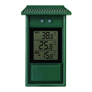 Wall Mounted Digital Refrigerator <strong>Thermometer</strong> <strong>with</strong> Hole Hook <strong>Memory</strong> <strong>Function</strong> Weatherproof Greenhouse <strong>Thermometer</strong> - Product Image 1