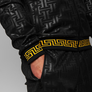 Autumn/Winter New <strong>Style</strong> Zipper Sports <strong>Tech</strong> Training Custom logo Black Tracksuit 2023 Wholesale Latest Design Fashionwear