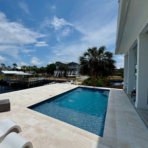 Gạch sang trọng khảm gốm bơi Spa Thương hiệu Mới bên ngoài hồ bơi vườn Lắp đặt nhanh hồ bơi ngoài trời người lớn - Product Image 4