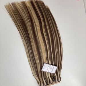 En kaliteli bant Mix renk #2 + #613 Remy saç 18 inç düz 100% Remy üst saç uzatma - Product Image 4