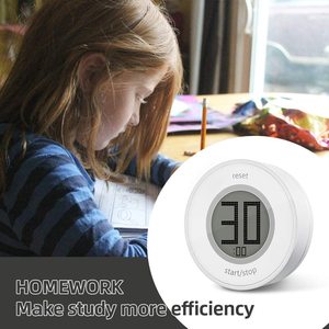 Digital Rotation Twisted Kitchen <strong>Timer</strong> Magnetic Kitchen Alarm Clock Egg <strong>Timer</strong> With LCD Screen <strong>Timer</strong> for Cooking Baking Studying - Product Image 5