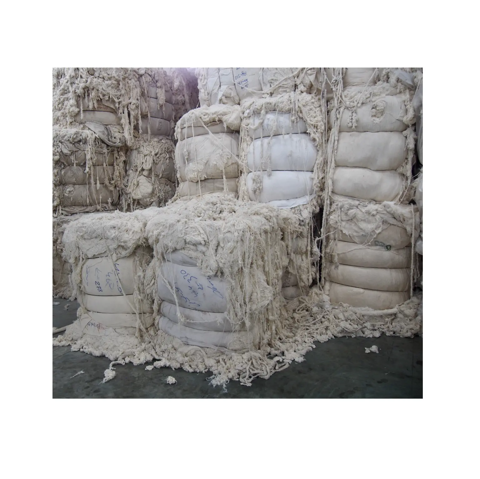 Hot Selling Wholesale Cheap Price Raw Cotton Waste / Cotton Yarn Waste in Bulk