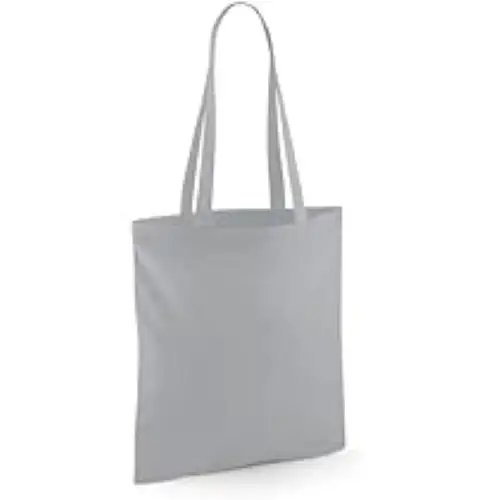 Tas belanja katun kustom tas kanvas Tote yang dapat digunakan kembali promosi murah berkelanjutan 2024 desain baru cetak tas jinjing belanja katun