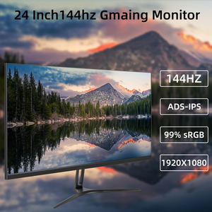 23.8 Polegadas <span class=keywords><strong>Monitor</strong></span> Touchscreen FHD 1920x1080P Suporta VESA, 10 Pontos do Computador PC Display Desktop Touch Display