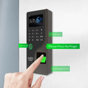 Control DE ACCESO biométrico de huellas dactilares Tcp/Ip y sistema de dispositivo de asistencia de tiempo Precio de máquinas de huellas dactilares - Product Image 6