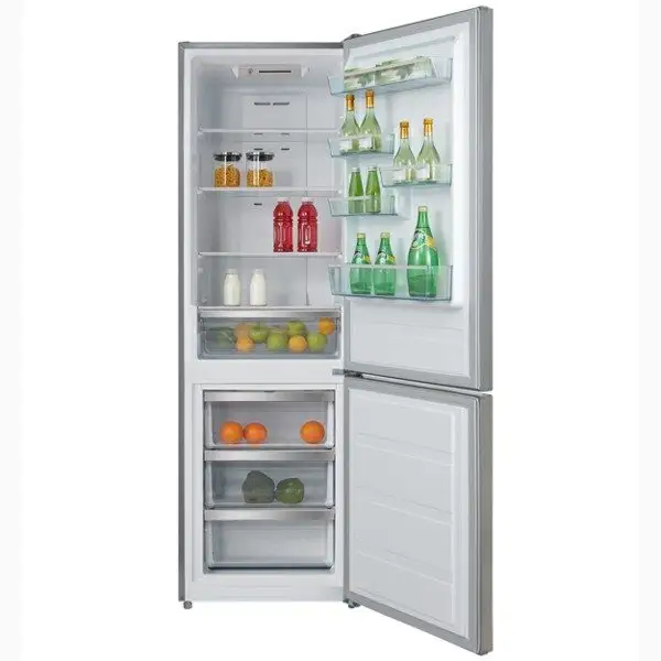 Kulkas pintu ganda kondensor luar combi bawaan dengan freezer